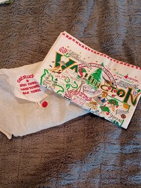Catstudio Dish Hand Bar Towel Washington State